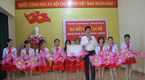 Trường THCS Hồng An ra mắt CLB Chăm sóc sức khỏe sinh sản vị thành niên - thanh niên