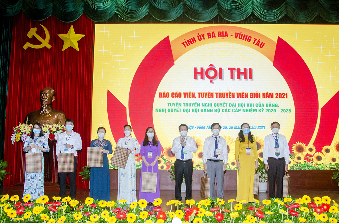Bà Rịa- Vũng Tàu: Khai mạc Hội thi Báo cáo viên, tuyên truyền viên giỏi cấp tỉnh năm 2021