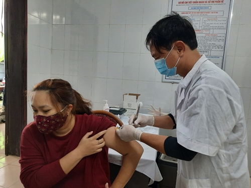 Hưng Hà hoàn thành 19 đợt tiêm vắc xin phòng Covid-19 với tổng số 59 089 liều
