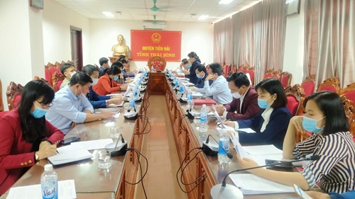 Ban chỉ đạo giảm nghèo tỉnh Thái Bình kiểm tra công tác giảm nghèo tại huyện Tiền Hải