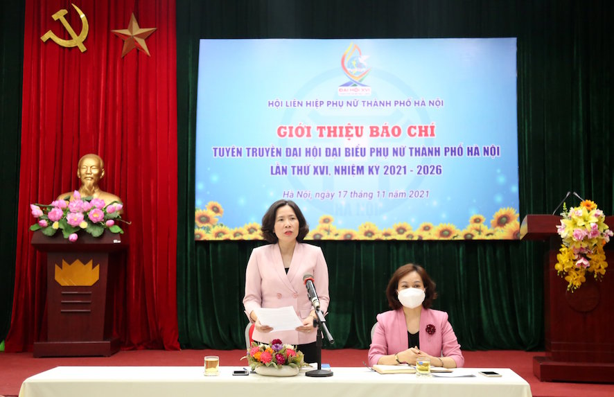 489 đại biểu tham dự Đại hội đại biểu phụ nữ thành phố Hà Nội lần thứ XVI