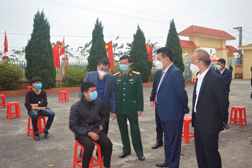 Ngày đầu khám tuyển Nghĩa vụ quân sự năm 2022 tại Huyện Hưng Hà