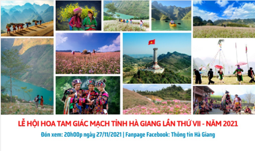 Công chiếu chương trình Lễ hội Hoa Tam giác mạch tỉnh Hà Giang, năm 2021