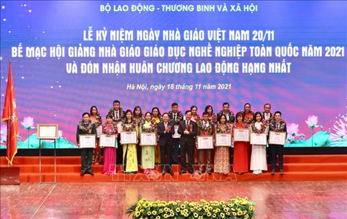Tỉnh Hưng Yên đoạt 12 giải tại Hội giảng nhà giáo giáo dục nghề nghiệp toàn quốc năm 2021
