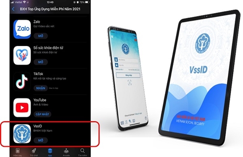 Ứng dụng VssID nằm trong top ứng dụng được yêu thích nhất năm 2021 trên App Store