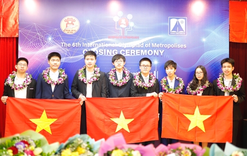 Học sinh Hà Nội đạt thành tích xuất sắc tại Olympic quốc tế dành cho các thành phố lớn