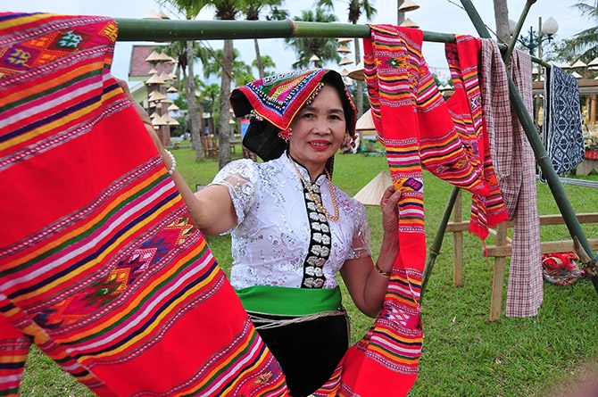 Chào năm mới 2022” tại Làng Văn hóa - Du lịch các dân tộc Việt Nam