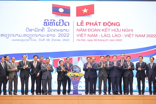 Phát động “Năm Đoàn kết hữu nghị Việt Nam-Lào, Lào-Việt Nam 2022”