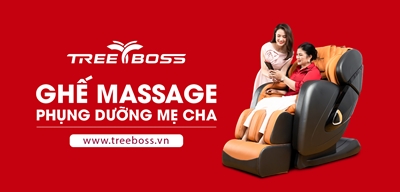 Ghế massage tree bost - Phụng dưỡng mẹ cha