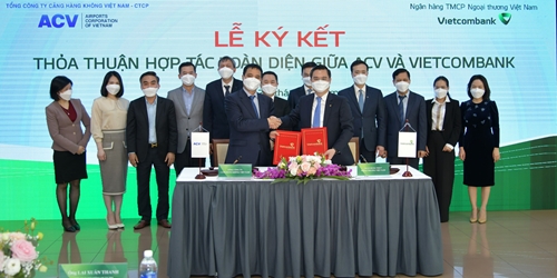 Vietcombank và Tổng Công ty Cảng hàng không Việt Nam ký kết Thỏa thuận hợp tác toàn diện