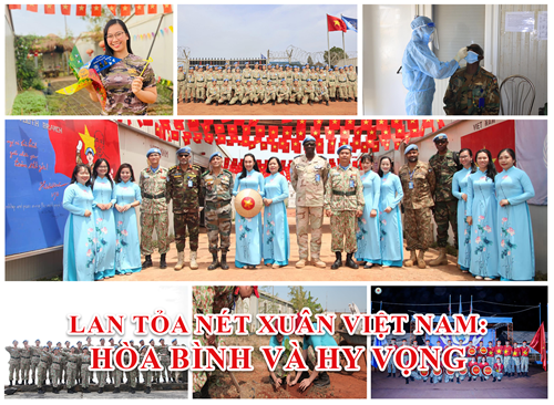 Lan tỏa nét xuân Việt Nam Hòa bình và hy vọng