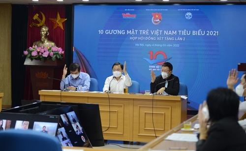 Công bố 10 Gương mặt trẻ Việt Nam tiêu biểu năm 2021