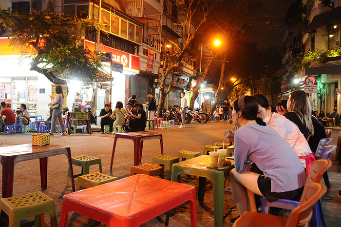 Những hình ảnh khói mù bao phủ Hà Nội về đêm Giáo dục Việt Nam