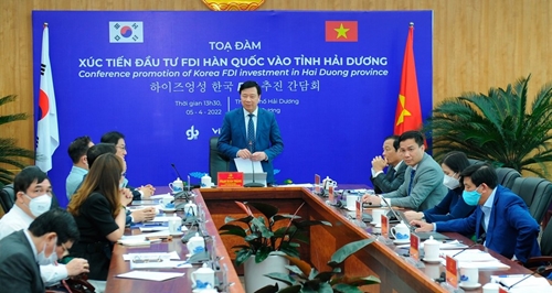 Hơn 40 doanh nghiệp Hàn Quốc dự Tọa đàm xúc tiến đầu tư FDI vào tỉnh Hải Dương