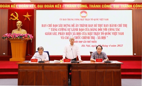 Nâng cao hiệu quả hoạt động giám sát, phản biện xã hội của MTTQ Việt Nam và các tổ chức chính trị - xã hội