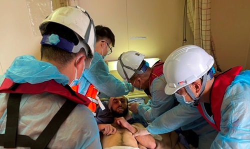 Cứu nạn kịp thời thuyền viên gặp nạn trên biển Khánh Hòa
