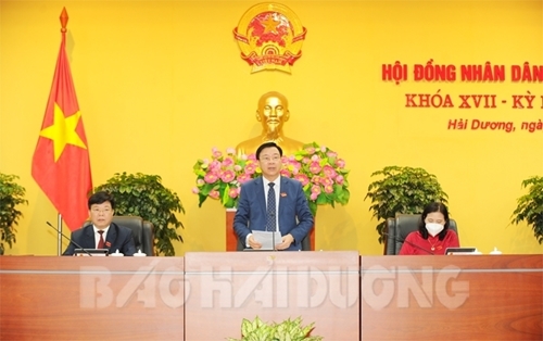 Kỳ họp thứ bảy HĐND tỉnh Hải Dương Thông qua 13 nghị quyết quan trọng