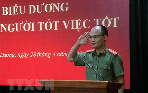 Chủ tịch UBND tỉnh Hải Dương gửi Thư khen Thiếu tá dũng cảm cứu người