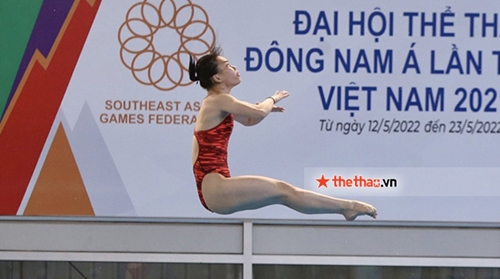 Ngô Phương Mai giành huy chương SEA Games 31 đầu tiên