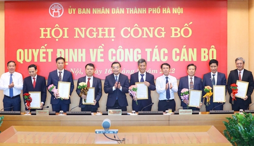 Hà Nội thực hiện sáp nhập và bổ nhiệm lãnh đạo 2 Ban Quản lý dự án thành phố