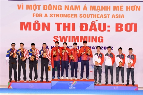 Việt Nam tiếp tục tăng tốc trên bảng tổng sắp huy chương SEA Games 31