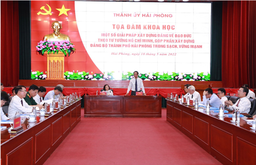 Khẳng định ý nghĩa, giá trị tư tưởng Hồ Chí Minh trong xây dựng Đảng bộ TP Hải Phòng