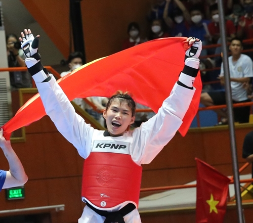 Các nữ võ sĩ taekwondo tiếp tục tỏa sáng, giành thêm 2 HCV