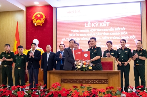 Khánh Hòa hợp tác chuyển đổi số với Tập đoàn Viettel