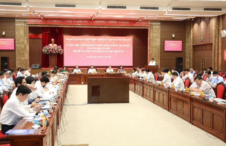Hà Nội kiến nghị Quốc hội thông qua chủ trương xây dựng đường Vành đai 4