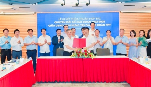 UBND tỉnh Hưng Yên và FPT hợp tác chuyển đổi số mang lại lợi ích cho chính quyền, người dân và doanh nghiệp