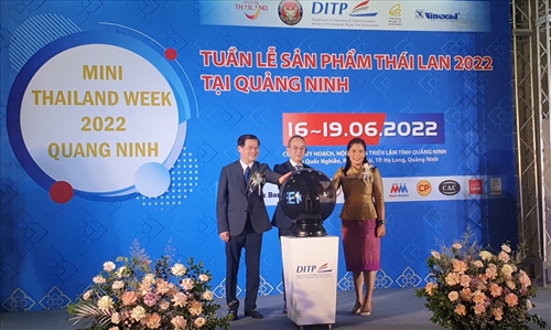 Lần đầu tổ chức Tuần lễ sản phẩm Thái Lan 2022 tại Quảng Ninh