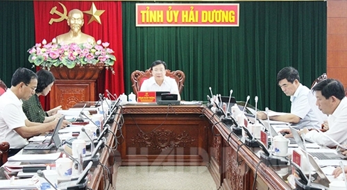 Bí thư Tỉnh ủy Phạm Xuân Thăng làm Trưởng BCĐ phòng chống tham nhũng, tiêu cực tỉnh Hải Dương