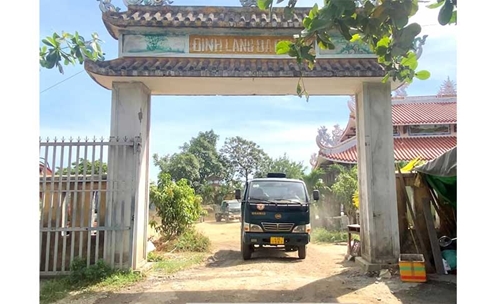 Đà Nẵng cần xử lý tình trạng xâm hại Di tích đình làng Đa Phước