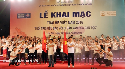Hơn 100 thanh thiếu niên kiều bào sẽ tham dự Trại hè Việt Nam 2022