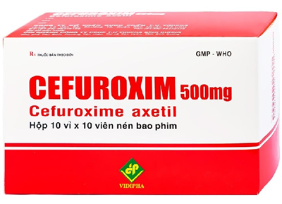 Thuốc Cefuroxim Vidipha 500mg được sử dụng để điều trị những bệnh nhiễm khuẩn nào?
