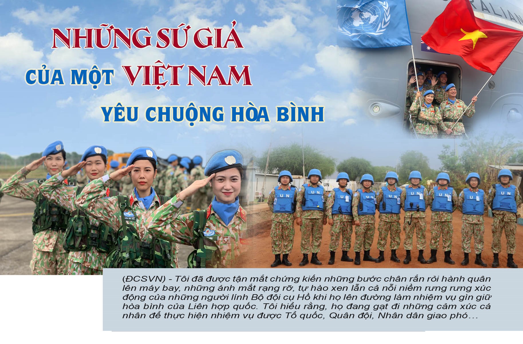 Bài 4 Dấu ấn Việt Nam trong sứ mệnh gìn giữ hòa bình