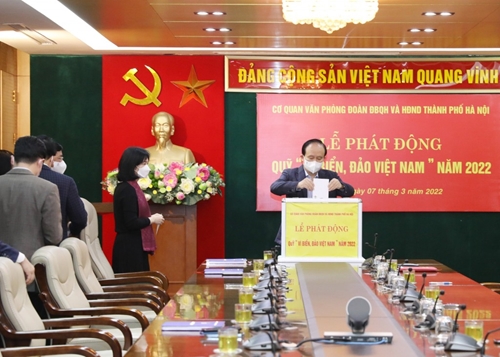 Hà Nội Hơn 50 tỷ đồng ủng hộ Quỹ “Vì biển, đảo Việt Nam”