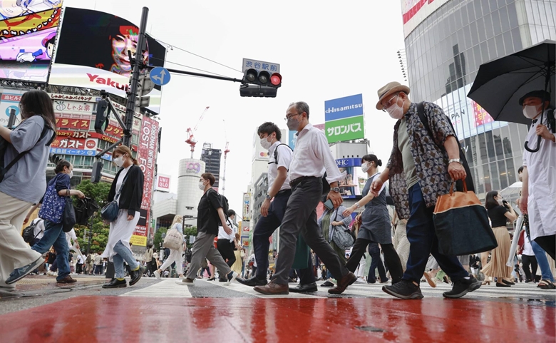 Hình ảnh: Nhật Bản ghi nhận số ca mắc COVID-19 cao nhất thế giới 24 giờ qua số 1