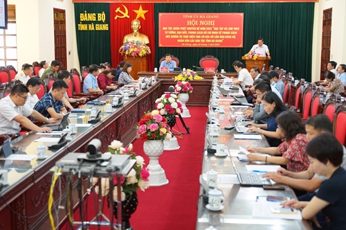 Hà Giang Trên 7 900 đại biểu dự Hội nghị quán triệt chuyên đề năm 2022 về học và làm theo Bác