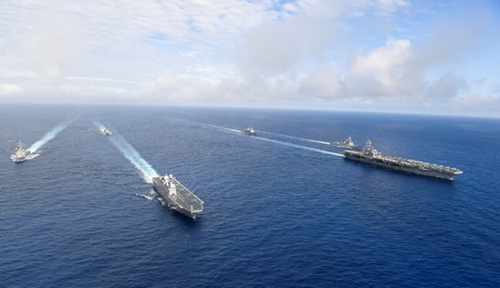 Mỹ, Nhật, Hàn khởi động tập trận “Rồng Thái Bình Dương”