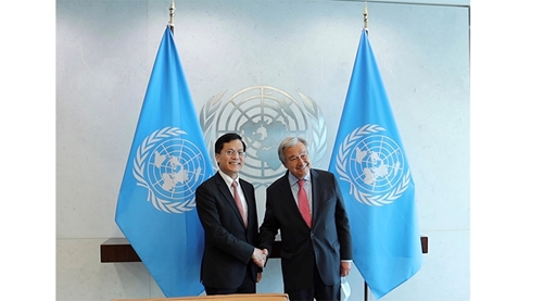 Tổng thư ký đánh giá cao đóng góp của Việt Nam tại Liên hợp quốc