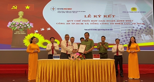 Đẩy mạnh thực hiện Quy chế phối hợp giữa Công an TP Hồ Chí Minh và Tổng Công ty Điện lực TP Hồ Chí Minh