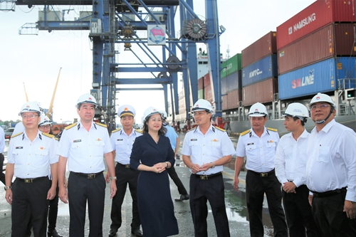 Tân Cảng Sài Gòn điểm sáng phát triển kinh tế với QPAN