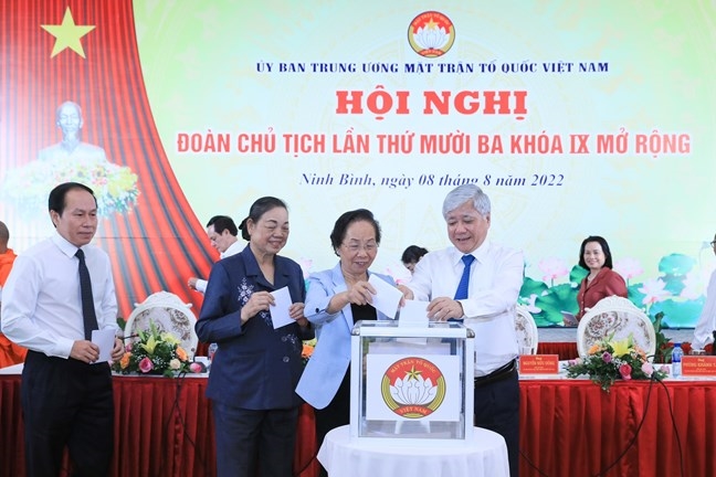 Hình ảnh: Khai mạc Hội nghị Đoàn Chủ tịch Trung ương MTTQ Việt Nam lần thứ 13 khóa IX mở rộng số 2