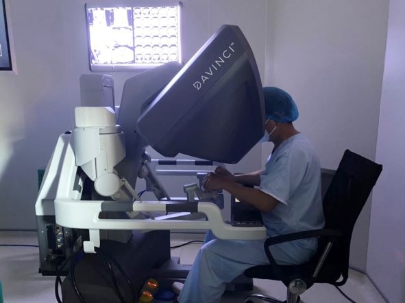 Hình ảnh: Lần đầu tiên Bệnh viện K sử dụng robot phẫu thuật điều trị ung thư thận số 1