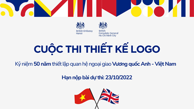 Thi thiết kế Logo kỷ niệm 50 năm quan hệ Việt Nam – Vương quốc Anh