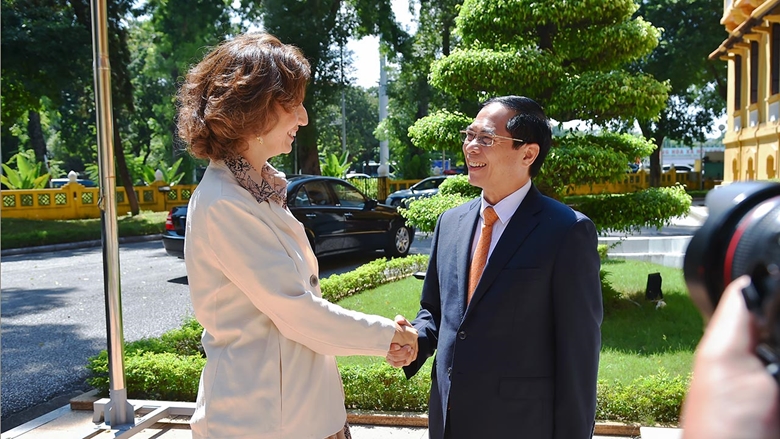 Hình ảnh: Quan hệ hợp tác giữa Việt Nam và UNESCO ngày càng phát triển tốt đẹp số 1