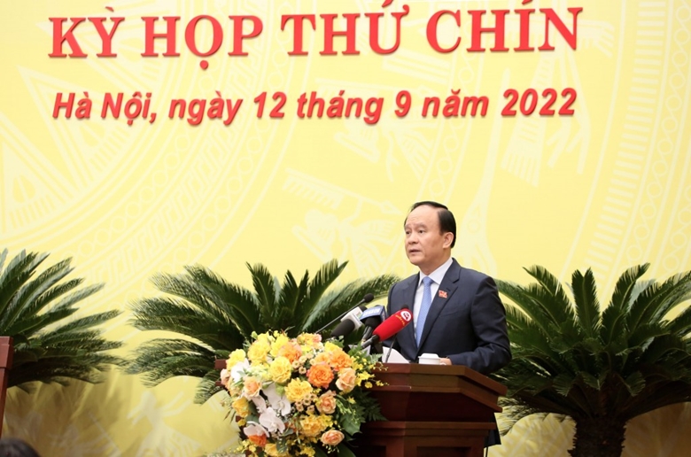 Hình ảnh: HĐND TP Hà Nội họp xem xét nhiều nội dung quan trọng số 3