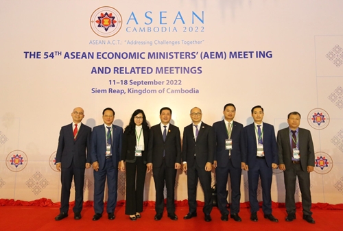 Hội nghị Bộ trưởng Kinh tế ASEAN lần thứ 54 Triển khai các biện pháp hỗ trợ phục hồi kinh tế sau dịch COVID-19