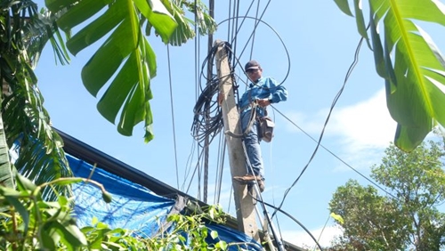 VNPT hỗ trợ khách hàng tại các tỉnh chịu ảnh hưởng bão Noru